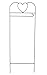 Briarwood Lane Wrought Iron Black Heart Arbor for Garden Flags