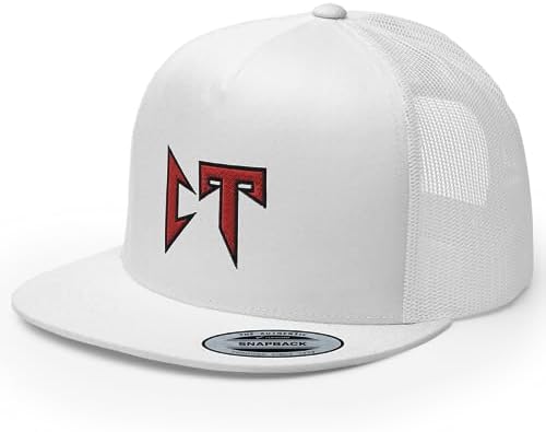 Mama Tried Flat Bill Trucker Mesh Snapback White Hat Cap Western Country Outlaw Accessories | Mama Tried Flat Bill Trucker Mesh Snapback  main image 4