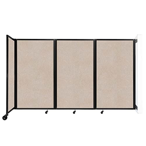 Versare Room Divider 360 WallMounted Folding Partition Locking
