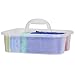 Akro-Mils 09185SCLAR Plastic Tool and Supply Tote Caddy, Clear