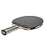 Killerspin Diamond TC RTG Premium Ping Pong Paddle| Table Tennis Racket| Flared Handle Ping Pong Bat| 7-Ply Wood/Titanium Carbon Blade, Fortissimo Rubbers| ITTF Approved| Memory Book Gift Storage Case