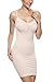 KHAYA Women Full Slip Shapewear Tube Dress Firm Slim Lace Body Shaper Nude