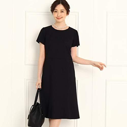 Amazon Co Jp リフレクト Reflect フォーマル 入卒 ママスーツ 無地ツィードワンピース 11 L ブラック 019 服 ファッション小物