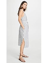 Three Dots - Vestido de rayas y lunares para mujer