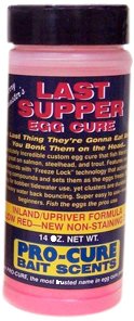 Pro-Cure Last Supper Inland Upriver Formula Egg Cure, 14-Ounce, Glow Red