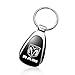 Dodge Ram Black Tear Drop Key Chain