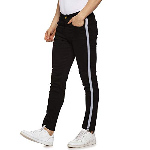 black stretchable jeans