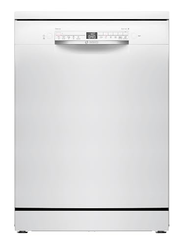 SMS2HTW06E Serie 2, Lavastoviglie Smart da libera installazione, 13 coperti, Cestelli personalizzabili, Motore Eco EcoSilence Drive, Bianco, 60 cm.
