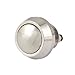 uxcell DC 36V 2A OFF-(ON) NO 12mm Metal Round Momentary Push Button Switch Non Lock