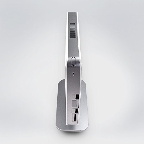min pc barebones Qotom-Q135 AMD E350D Dual Core 1.6GHz 8G RAM 64G SSD NO WIFI white case£¬Plastic,1Gigabit Lan