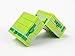 Magic Folding Infinity Cube Fidget Toy (Lime Green) Built with Toy Bricks