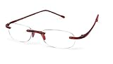 Scojo Gels Reading Reader Glasses (Flame, +3.00 Magnification Power)