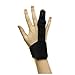 Trigger Finger Splints - Support Sprains, Broken Fingers,Tendon Release, Pain Relief - Adjustable Fixing Belt with Built-in Aluminium Fits All Fingers (Black)