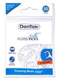 DenTek Comfort Clean Floss Picks-Cool Mint-30 ct