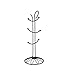 Spectrum Diversified Leaf 6-Mug Holder, Beautiful Kitchen Countertop Mug Tree, Coffee Mug & Teacup Storage Rack for Coffee Bar & Kitchen, Coffee Corner Cup Storage
