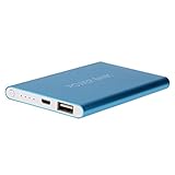 Muxika Ultrathin 12000mAh Portable USB External Battery Charger Power Bank (Blue)