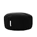 Infinite Nature Great Gift! - Yoga Meditation Cushion Zafu Pillow with Buckwheat Fill - Organic Cotton - Color Black. with Free Bag!