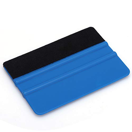GISSVOGEEK Car Vinyl Wrap Tools Vehicle Window Tint Tool Kit with Mini Felt Squeegee, Vinyl Cutter Knife, Utility Knife and Blades