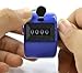 Bluecell Assorted Color Handheld Tally Counter 4 Digit Display for Lap/Sport/Coach/School/Event (Pack of 5)