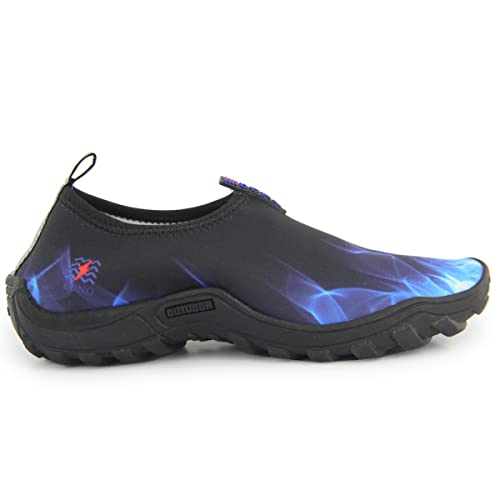 Sapatilha Aquática Neoprene Náutica Antiderrapante Seca Rápido Unissex Leve Flexível Híbrida Versátil para Trilhas Cachoeira Bike Pesca Praia Aventura