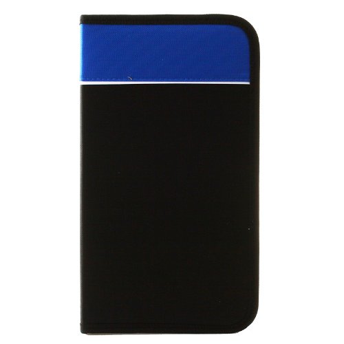 CD Wallet, 96 Capacity CD Holder Case in Assorted Color, Nylon, for CD, DVD, Blu-Ray Media Storage By USA CASH AND CARRY - PrimeTrendz TM