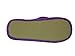 Coral Fleece Flip-flops for Women, Non-slip Cotton Outsole (Size M( US women size 8-9), Purple)