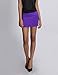 NEARKIN (NKNKW3S) Beloved Womens Waistband Double Elastic Layered Mini Skirt PURPLE US M(Tag size L)