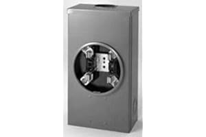 Meter Enclosure, 200A, 4 Jaw, 1PH, 3W, UG, NEMA 3R, Flush Mount