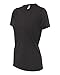 Hanes Womens Cool DRI T-Shirt,X-Large,Black