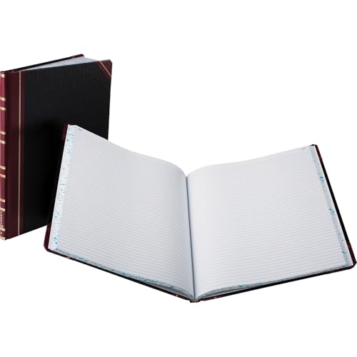 Boorum & Pease 1602 1/2 Serie gebundene schwache Regelbücher, 300 Blatt, fadengenäht, 30,3 x 25,1 cm Blattgröße, Weiß, 1 Stück (BOR1602123F)