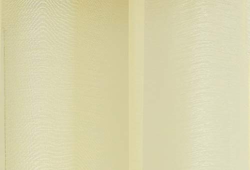 Warm Home Designs Pair of 2 Standard Size 54" (Width) x 84" (Length) Light Yellow Sheer Window Curtains. 2 Elegant Voile Panel Drapes are 108 Inch Wide Total - K Yellow 84"