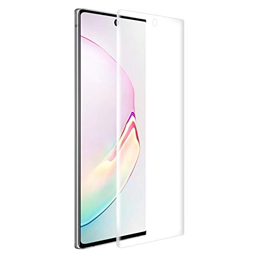 RKVMM Screen Protector For Galaxy Note Ultra 20 Screen Protector, Curved 3D Tempered Glass Screen Protector Covers Maximum Screen 9H Hardness For Galaxy Note 20 Ultra/Note 20 Ultra 5g (Clear)
