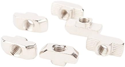 Boera M4 Carbon Steel Hammer Head Drop in T-nut for Aluminum Extrusion Profile 4040 Slot 8mm