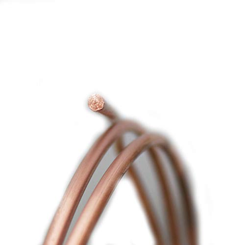1 Ounce (20 Ft) Solid Copper Wire 20 Gauge, Round, Dead Soft - from Craft Wire