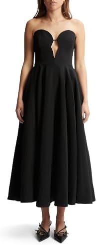 moon river one shoulder cutout dress Moon River One-Shoulder Cutout Dress
