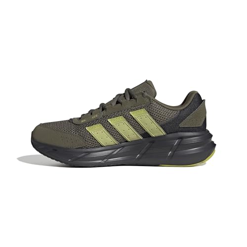 Adidas Men's Astrastar, Olive Strata/Preloved Lime/Carbon, 13