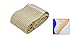 uxcell® Universal Beige Velcro Elastic Knee Thigh Brace Bandage