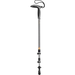 Leki Wanderfreund Makalu stokken, dunkelanthrazit-kupfer, 90-120cm