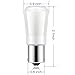 Kohree Auto/RV Led Light Bulbs, 12V 1156 Vanity Light Bulb Replacement 20-99/1141 / BA15S LED Bulb for RV Camper Trailer Motorhome 5th Wheel and Marine Boat (4Pack) (Warm White)