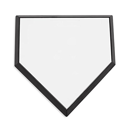 Champion Sports Home Plate – Rubber Baseball & Softball Base, Official Size, Durable, Indoor/Outdoor, Training & Game Read