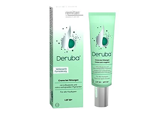 Deruba Gesichtscreme zu Rötungen Bekämpfen für Erwachsene, 30 ml