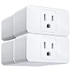 Meross Wi-Fi Smart Plug Mini, 15 Amp & Reliable Wi-Fi Connection, Support Alexa, Google Assistant, Remote Control, Timer…