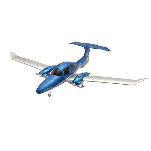 RC Helicopter Flying Toys,Racing Propel Drones Remote Control GD006 2.4G 3-Axis Gyro 548mm Wingspan DIY Glider Fixed Wing Airplane RC Drone RC Quadcopter for Beginner Adults Kids Large (Blue)