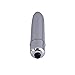 Vktech Waterproof Vibrating Eggs Bullet Vibrator Massager Adult Sex Toys for Women (Silver)