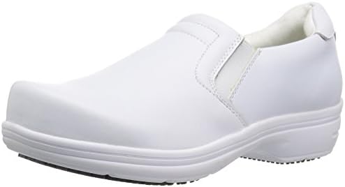 Easy Works Women's Bind Health Care Professional Shoe, White, 9 M US