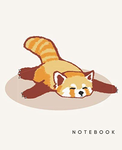 Notebook: Adorable Red Panda Composition Notebook: Wide-Ruled College Journal (Red Panda Notebooks)