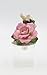 Cosmos 2125 Fine Porcelain Lighted Purple Rose Night Light, 3-1/2-Inch