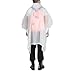 ANTVEE Reusable Rain Ponchos for Adult 2 Pack for Women and Men with Drawstring Hood