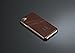 iPhone 8/iPhone 7 Coated Leather Case with Slots for ID/bank cards - Perfect Slim Fit Cases by Simons of London - Luxury Back Cover with Gift Box (iPhone 8 and 7, Walnut Brown)