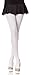 Merry Style Womens Opaque Tights Microfiber Hiver 40 DEN White Large